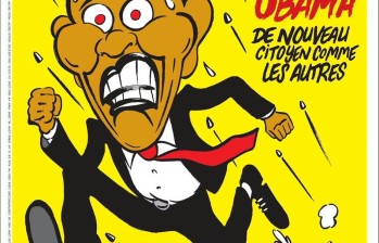 Esta es la portada de Charlie Hebdo de este mes. FOTO: TWITTER