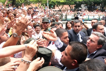 Jaime Pérez - La gente coreaba ¡Uribe! ¡Uribe!