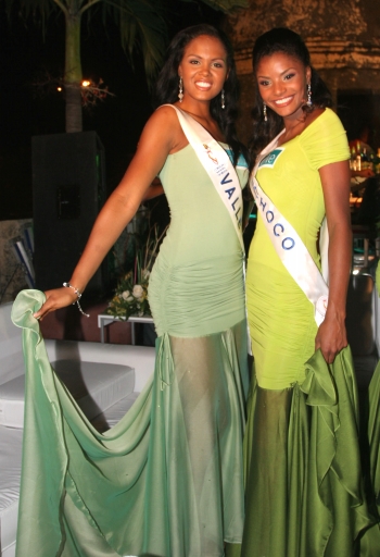 Colprensa - Las dos bellezas negras de 2006: Valle y Chocó.