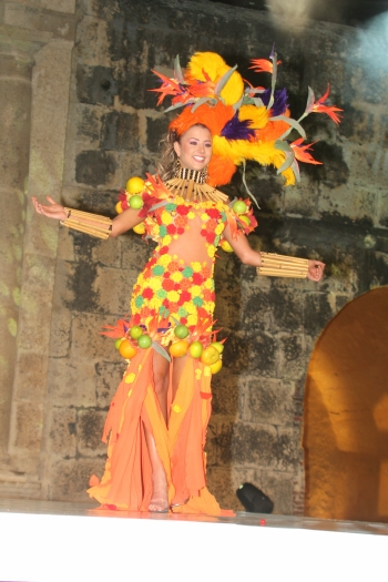 Hernán Vanegas - La bella candidata de Risaralda, María Isabel Arango Alzate, lució un traje del antioqueño Jaime Arango.