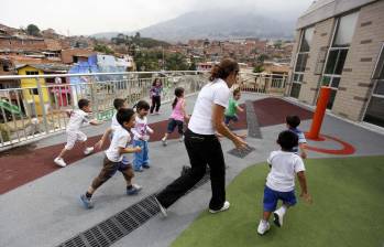 Desde el 2008, Proantioquia respalda el programa Buen Comienzo. FOTO manuel saldarriaga