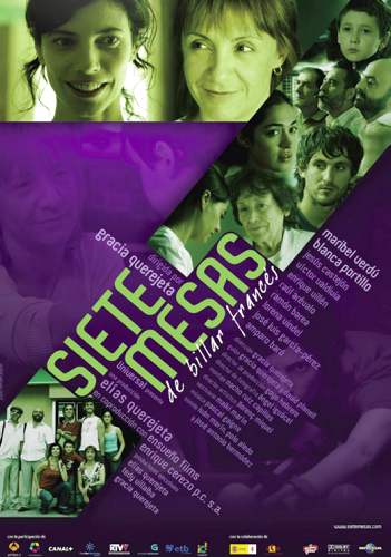 Siete mesas de billar franc&#233;s - Gracia Querejeta dirigi&#243; esta pel&#237;cula, rodada en 2007, que cuenta la historia de &#193;ngela y su hijo Guille, quienes deben enfrentar la repentina muerte de Leo, su esposo y padre, y descubrir que existe una amante Charo y que kas finanzas marchan mal.