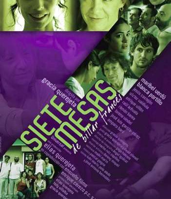 Siete mesas de billar franc&#233;s - Gracia Querejeta dirigi&#243; esta pel&#237;cula, rodada en 2007, que cuenta la historia de &#193;ngela y su hijo Guille, quienes deben enfrentar la repentina muerte de Leo, su esposo y padre, y descubrir que existe una amante Charo y que kas finanzas marchan mal.