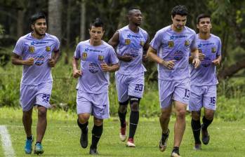 Leandro Velázquez (#22) será titular esta tarde ante Alianza. Rionegro necesita la victoria para clasificar. FOTO jaime pérez