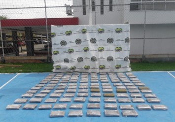 Incautación de marihuana en Yumbo. FOTO: Colprensa