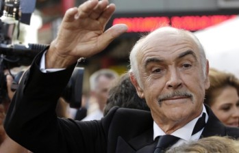 Sean Connery, actor de James Bond, murió a sus 90 años. Foto: AP