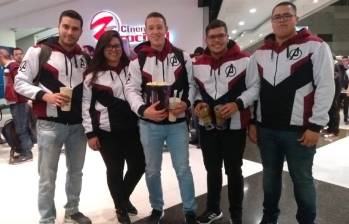 Madrugada de Avengers en Medellín