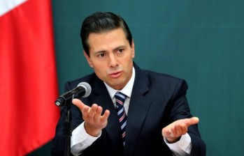 El expresidente de México, Enrique Peña Nieto. FOTO EFE