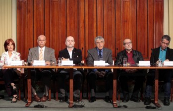 Solo dos de los siete candidatos a la Rectoría de la Universidad de Antioquia obtuvieron votos en el Consejo Superior Universitario. FOTO MANUEL SALDARRIAGA