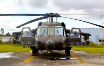 Las tres caras del Black Hawk de la Fuerza Aérea Colombiana