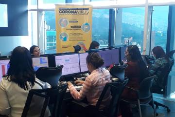 Encuesta de la Alcaldía de Medellín para identificar casos de coronavirus
