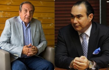 Luis A. Ramos y Jorge Pretelt, primeros aforados con doble instancia. FOTO E. Vanegas y Colprensa