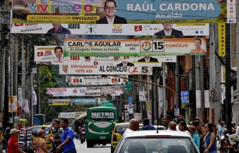 Campaña electoral del año 2015. Foto archivo El Colombiano.