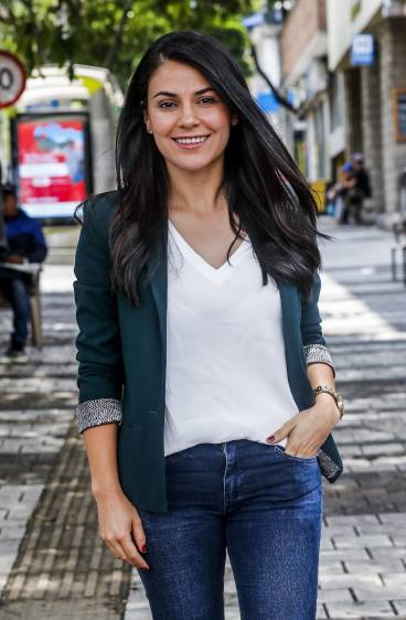 Mary Isabel Villegas quiere aportar desde su conocimiento para fortalecer los procesos de la Gobernación. FOTO Jaime Pérez