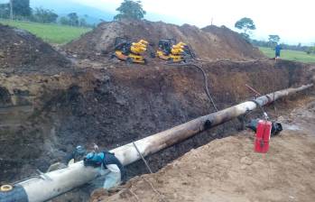 Reparación del oleoducto Caño Limón - Coveñas. FOTO CORTESÍA CENIT