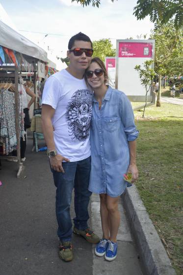 Juan Carlos Díaz y Luisa López. Foto Cámara Lúcida. 