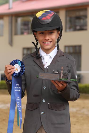 Gabriel, un preinfantil que ya salta hasta 1.30