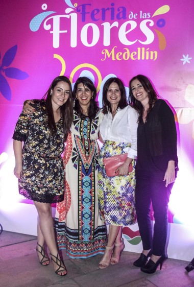 Laura Álvarez, María del Rosario Escobar, Natalia Martínez y Clemencia Botero. Foto Cámara Lúcida.