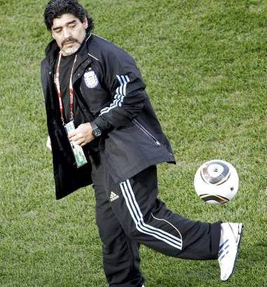 Reuters - A pesar del paso de los años, el amor entre Maradona y la pecosa sigue intacto, y al parecer será eterno.