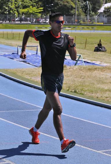 López viene de ser 20°, pero en los 50 kilómetros marcha, en el Mundial de atletismo en Pekín-2015. FOTO JUAN ANTONIO SÁNCHEZ