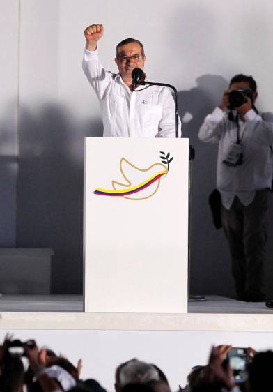 Alias “Timochenko” Jefe máximo de las Farc.