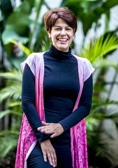 Claudia Márquez quiere ser, por tercera vez, primera dama. Se enfocará en el desarrollo económico de las familias campesinas y en la promoción del turismo de los pueblos. FOTO Juan Antonio Sánchez