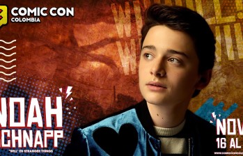El joven actor estadounidense estará en Medellín del 16 al 18 de noviembre en la Comic Con 2018. Foto: Comic Con