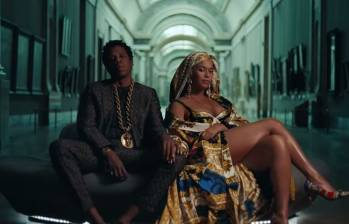 La canción de Beyoncé junto a su esposo Jay- Z tomó por sorpresa a muchos de los fanáticos de la artista. Imagen tomada del video Apeshit