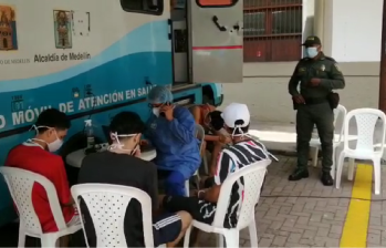 La Personería de Medellín denunció que afiliados a EPS que están detenidos transitoriamente en estaciones de Policía sufren deficiencia en atención médica. FOTO CORTESÍA