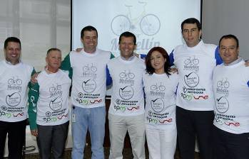 Todo listo para pedalear por Medellín en bicicleta