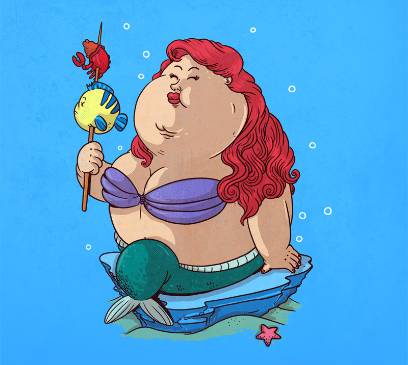 La Sirenita #FamousChunkies