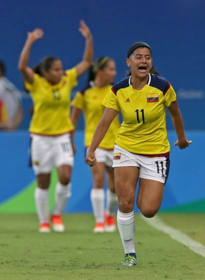Catalina Usme, la histórica goleadora. FOTO reuters