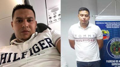 En la foto también parecen confiscados varios celulares, indentifiaciones falsas, dos pelucas y un computador. Foto: Cortesía El Heraldo.