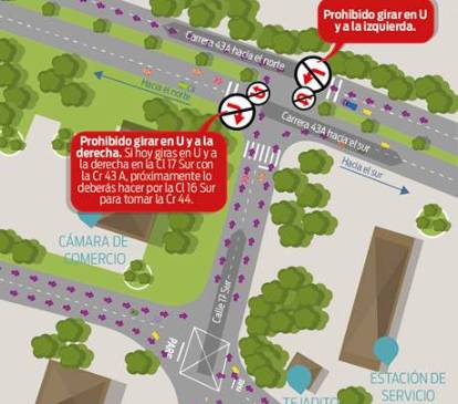 Desde el martes cambia la movilidad en La Frontera, entre Medellín y Envigado
