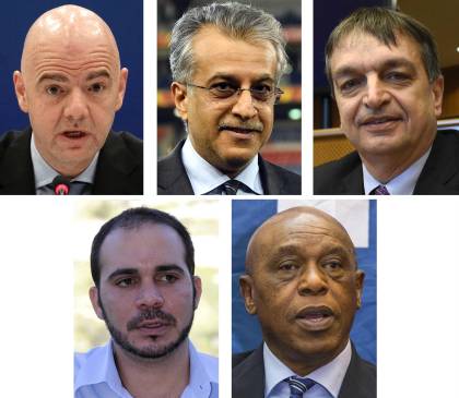 Un suizo y un francés, serios candidatos a la presidencia de la Fifa