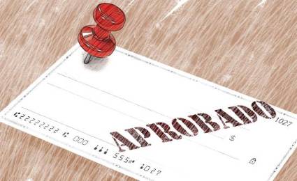 No más cheques en blanco