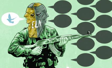 Eln: amenazas y violencia