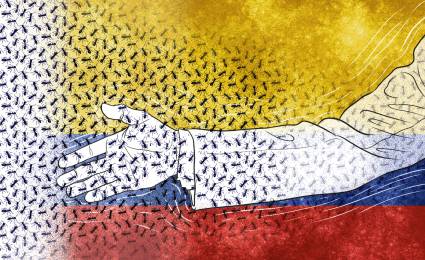 En cada calle, un venezolano