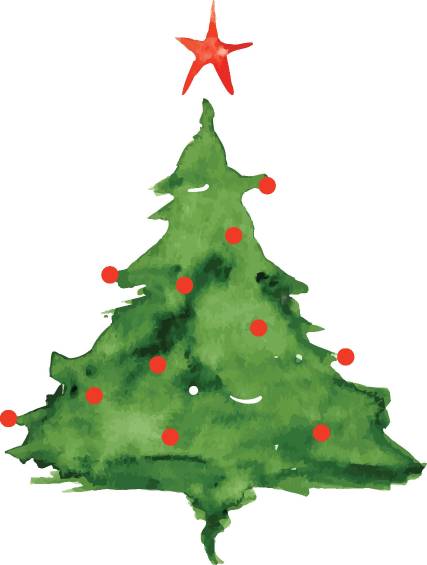 Historia del árbol de Navidad y otros 7 compañeros navideños