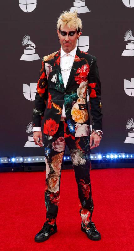 El músico argentino Enrique Campos, presente en la alfombra roja. Foto: NINA PROMMER - EFE