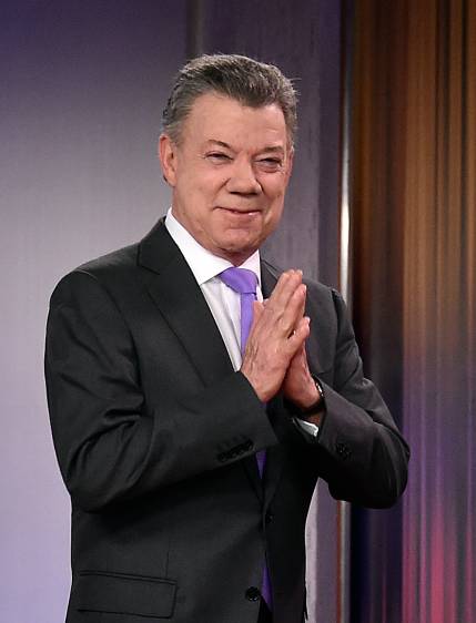 El presidente de República, Juan Manuel Santos. FOTO AFP 