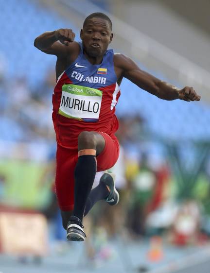 Jhon Fredy Murillo, otro triplista que ratifica el buen momento criollo en Río. FOTO reuters