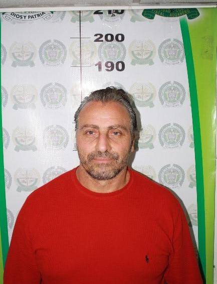 Salim Yamhure Daccaret, el capturado. FOTO Fiscalía