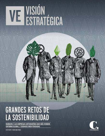 Portada de la cuarta edición de la revista Visión Estratégica, que circulará mañana.