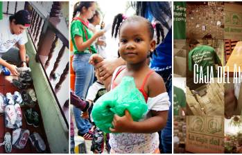 Estas son tres de las iniciativas que buscan alegrarle diciembre a muchas familias y niños. FOTOS FACEBOOK Y TWITTER.