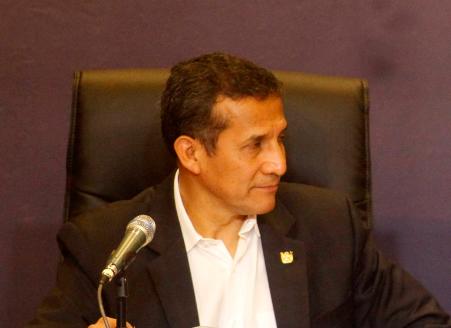 Ollanta Humala, presidente de Perú entre 2011 y 2016. Foto: Manuel Saldarriaga Quintero