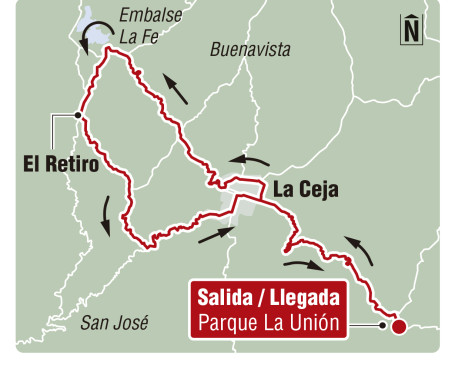 Atento a los cierres viales del martes en Medellín por la etapa 1 del Tour Colombia