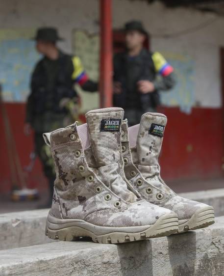 En Antioquia todavía hay, por lo menos, 21 menores en los campamentos de las Farc. FOTO: Donaldo Zuluaga.