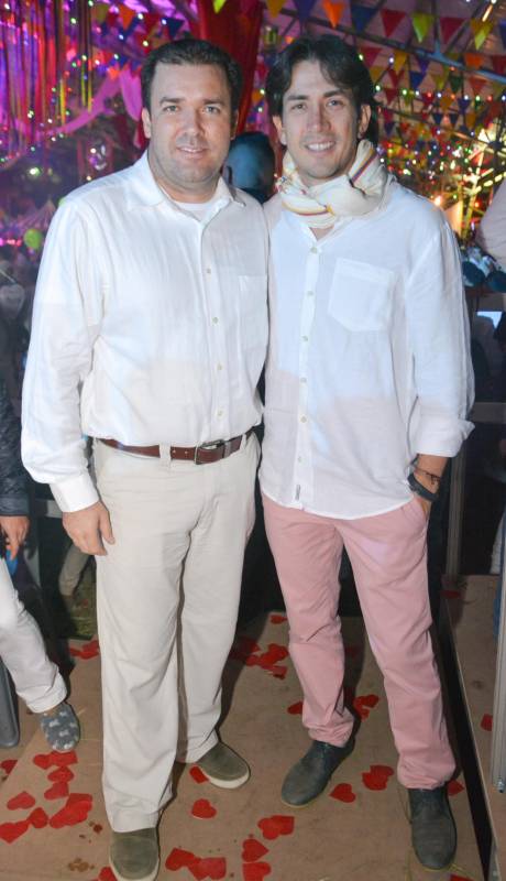 Alberto Salazar y Juan Valcárcel. Foto Cámara Lúcida