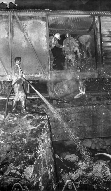 Aproximadamente a la 8:00 de la noche el convoy entró al túnel por la estación El Limón Foto: Archivo el Colombiano